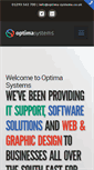 Mobile Screenshot of optima-systems.co.uk